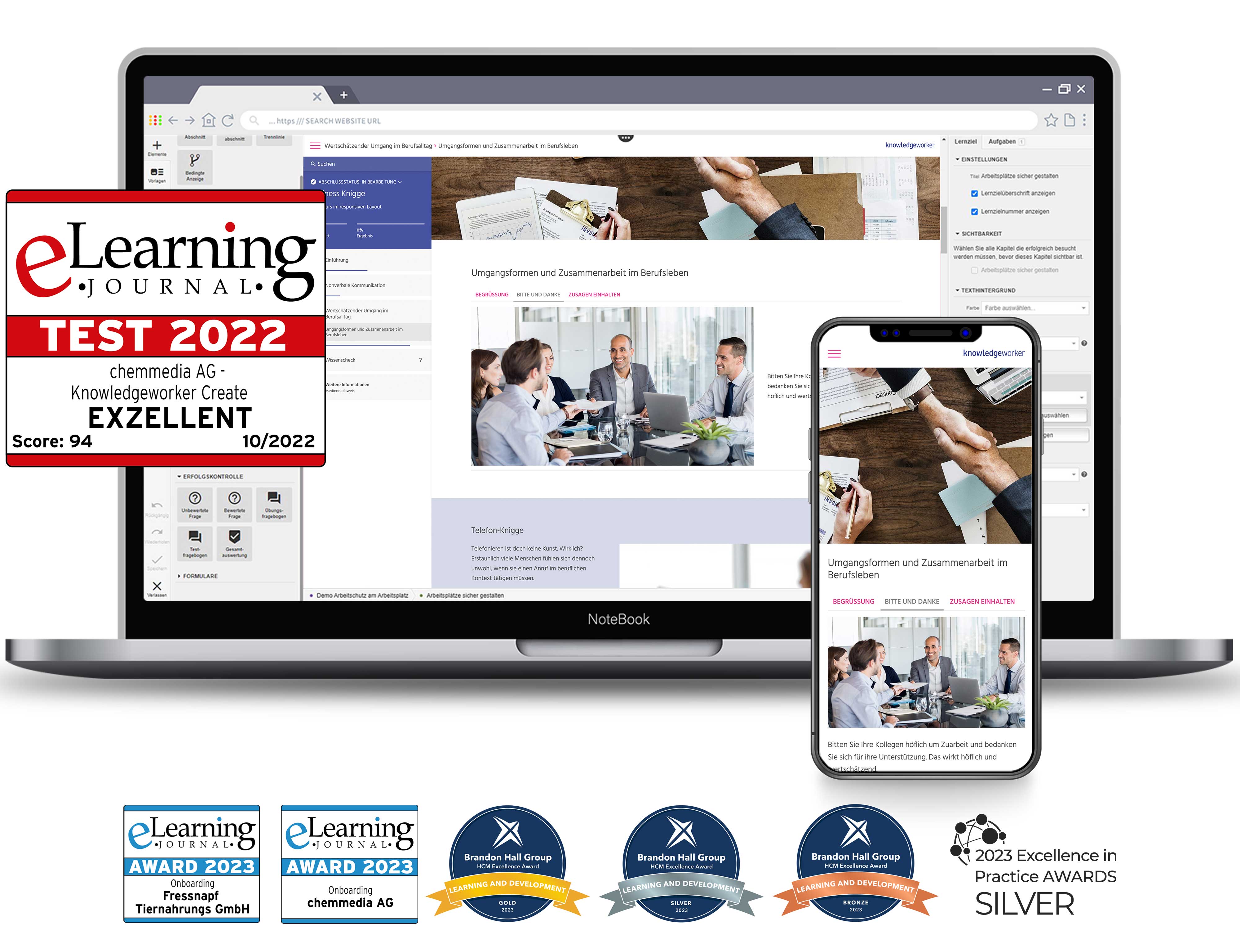 screenshot of Knowledgeworker Create